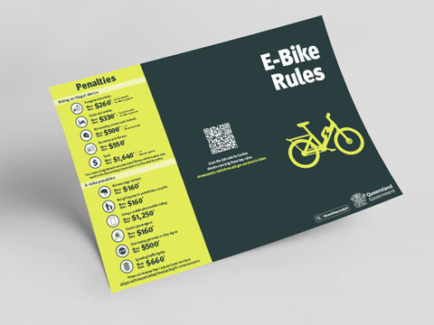 Thumbnail of E-Bike Rules - Brochure