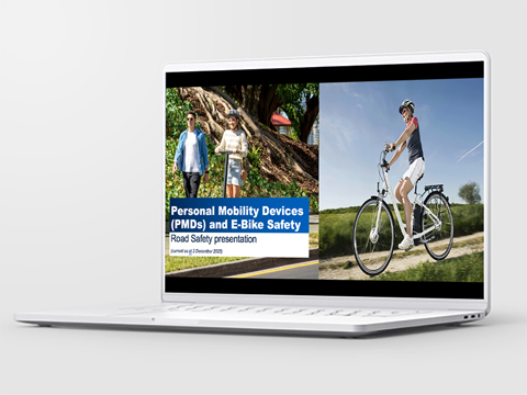 Thumbnail of PMDs & e-bike safety presentation