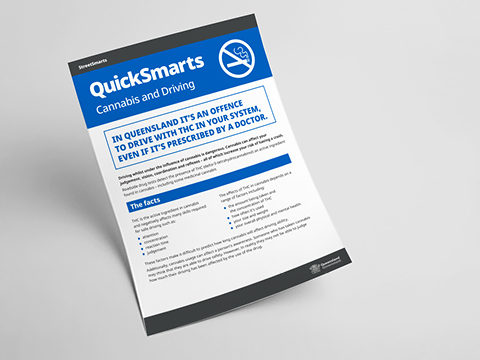 Thumbnail of Drug driving (Cannabis) - A4 fact sheet