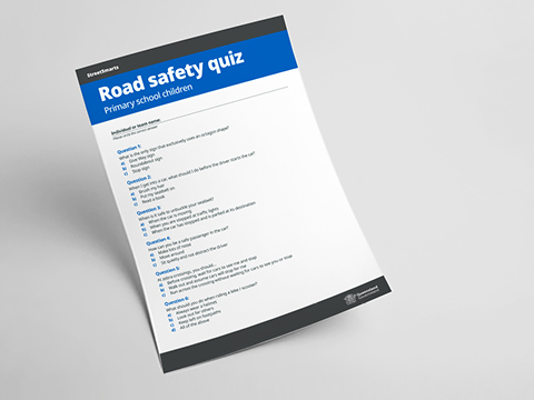 Thumbnail of Queensland road safety primary school quiz