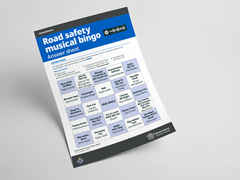 Thumbnail of Road Safety Musical Bingo